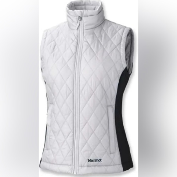 Marmot Jackets & Blazers - marmot women’s gray black vest S L45-7